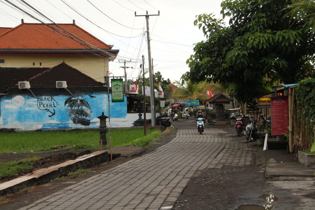 Achteraf straatje in Ubud